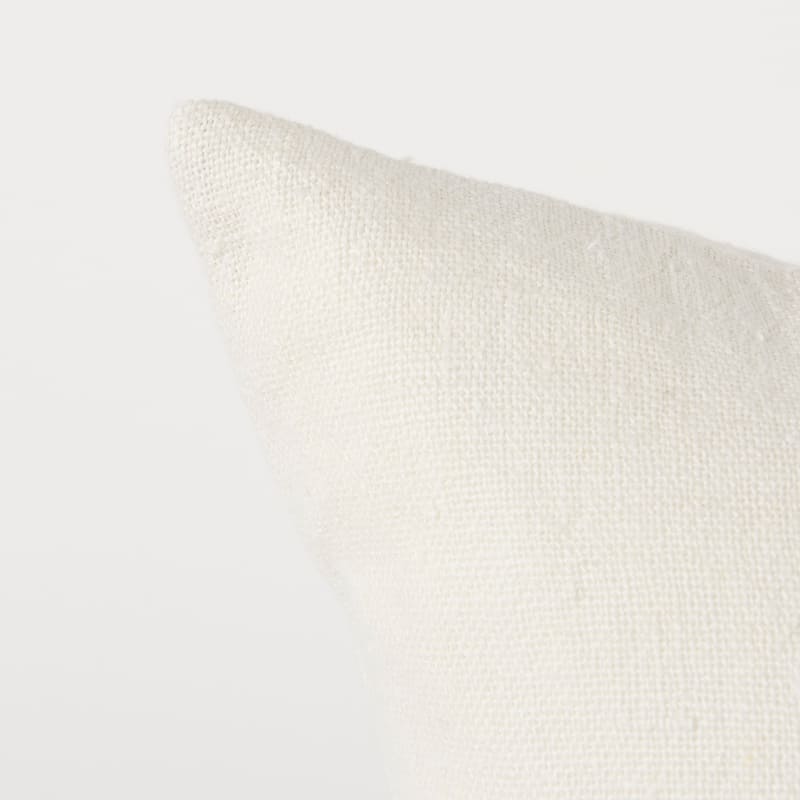 Sandra Beige With Blue Stripes Decorative Pillow Cover