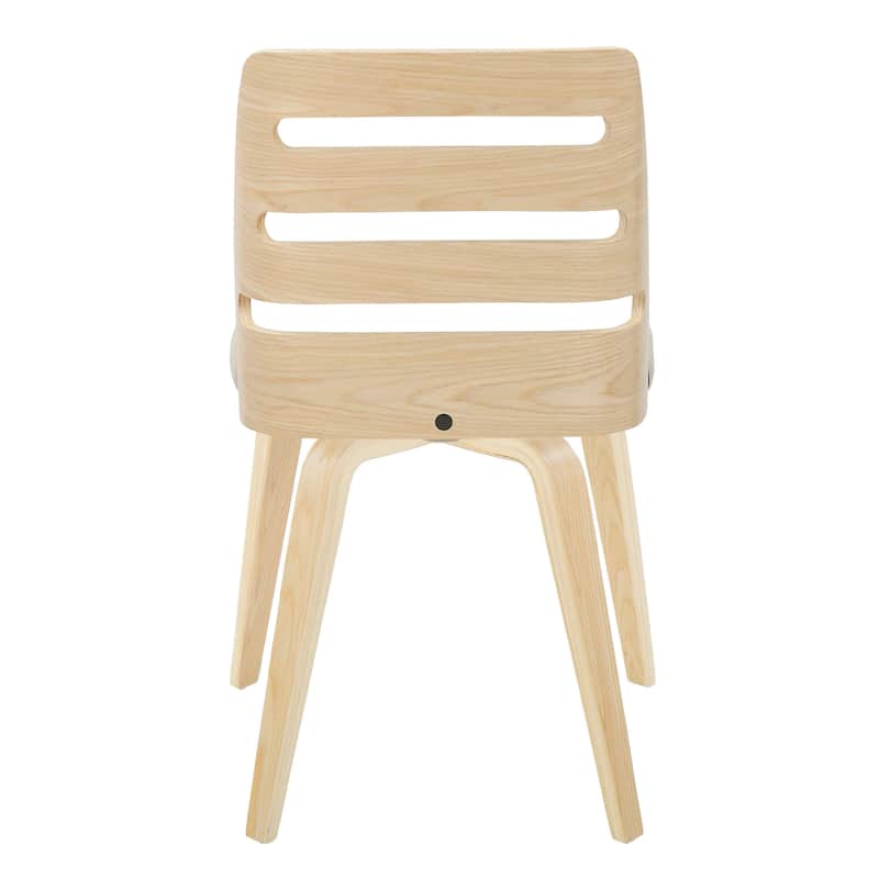Carson Carrington Oglala Dining/Accent Chair with Bent Wood Legs (Set of 2)