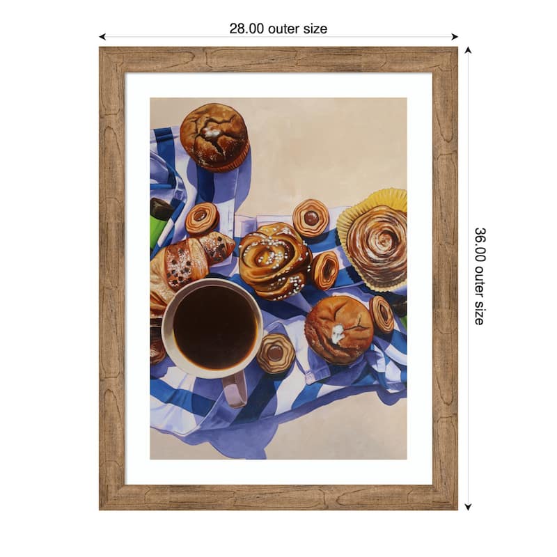 Winter Is Over by Anna Zdanowicz Wood Framed Wall Art Print