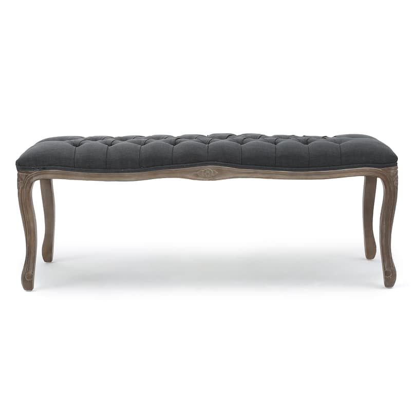 Tassia Traditional Button-tufted Bench by Christopher Knight Home
