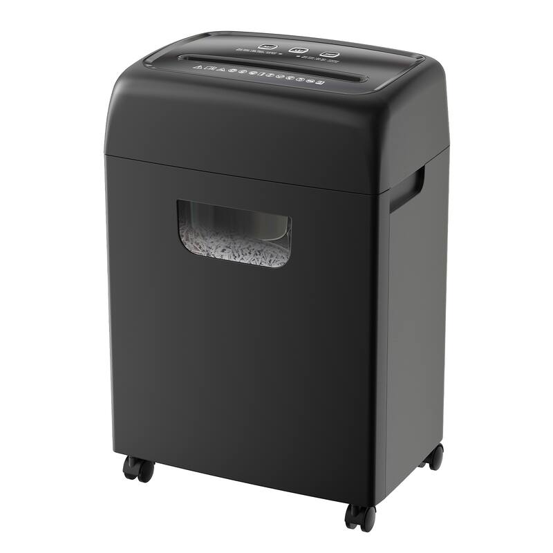 Paper Shredder 18 Sheet High Security Level P-4 Heavy Duty Paper Card Shredder - 13.78"L * 9.69"W * 20.43"H