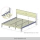 preview thumbnail 25 of 23, CraftPorch Minimalist Wooden Bed
