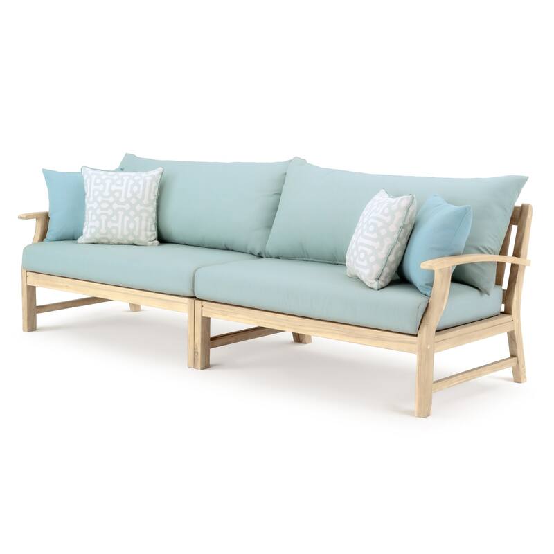 Kooper 6 Piece Sunbrella Outdoor Patio Sectional with Table