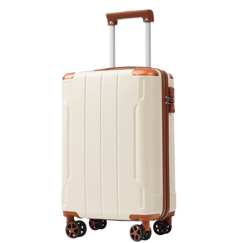 Luggage 3 Piece Sets Expandable Hardside Lightweight Suitcase with Double Spinner Wheels TSA Lock, for Men and Women