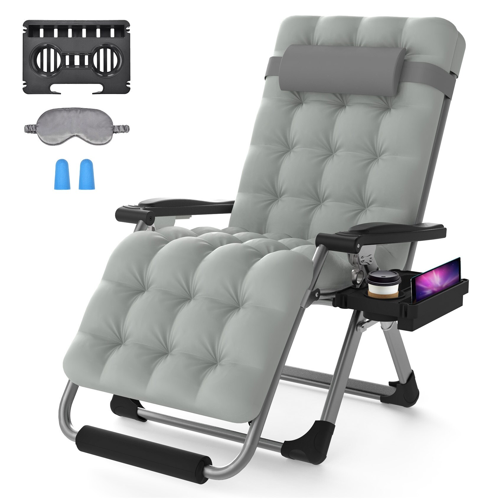 Gaddis reclining chaise hotsell lounge with cushion