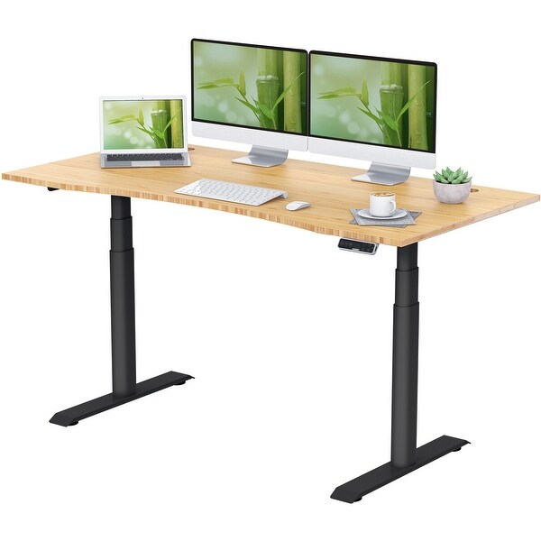 FLEXISPOT Electric Height Adjustable Standing Desk 3-Stage