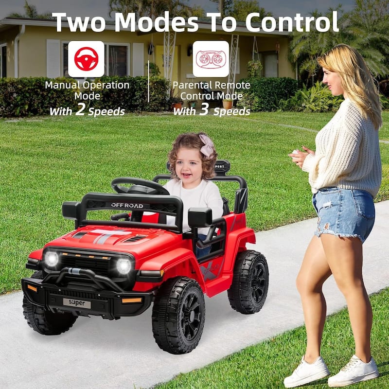12V Ride On Truck Car