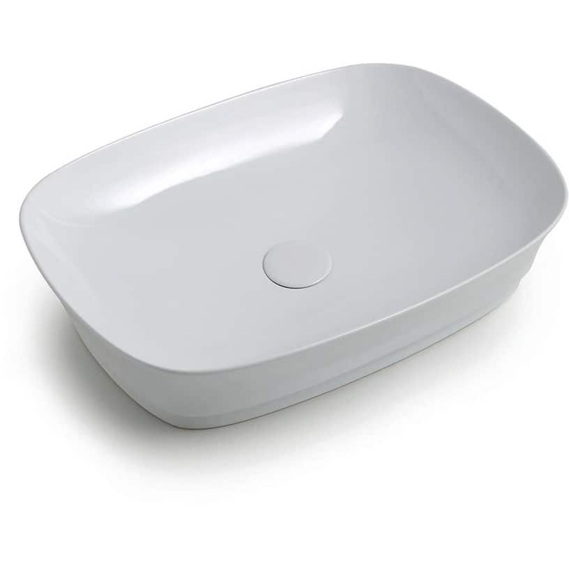 WS Bath Collections Mood ID 60.43 Mood 23-5/8" Rectangular Ceramic
