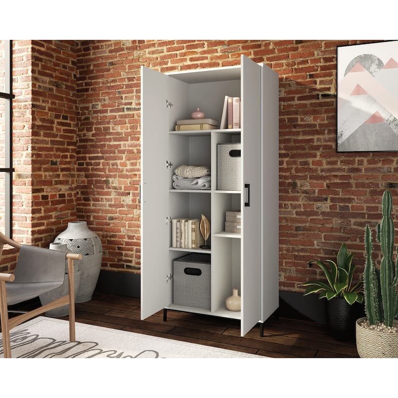 North Avenue Storage Cabinet Wh