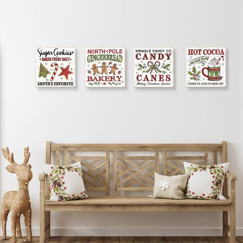 Christmas Treats II, III, IV, V Canvas Art Prints