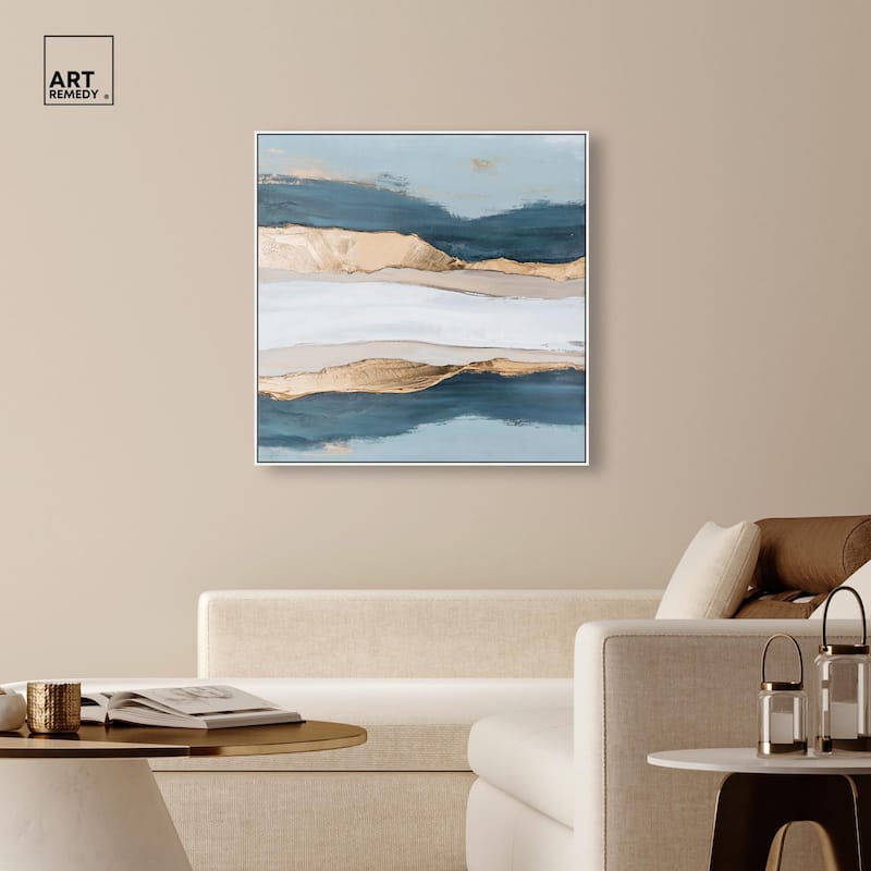 Crystalline Depths I Canvas by Art Remedy