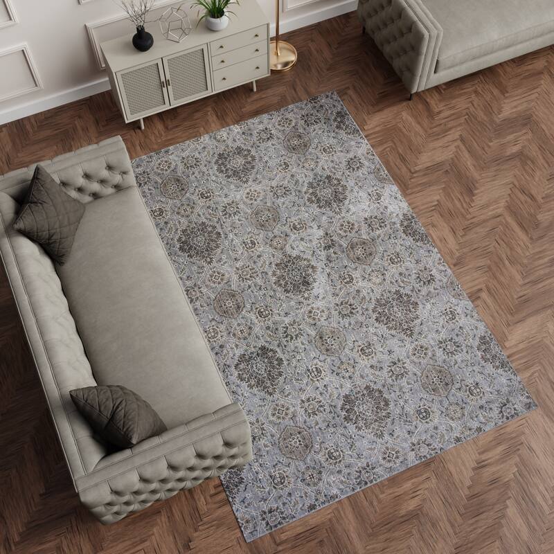 Domani Adaline Traditional Medallion Area Rug