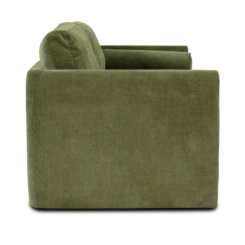 Poly & Bark Lea 90" Sofa - Includes 2 Bloster Pillows and Removable Cushion Covers