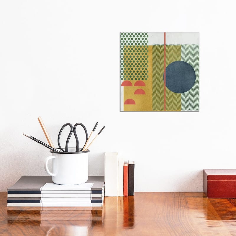 iCanvas "Soleil Rouge IV" by Melissa Wang Canvas Print - 12x12x1.5