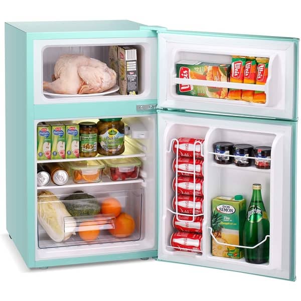 Small Size Mini Fridge Freezer Box 42L Countertop Refrigerator