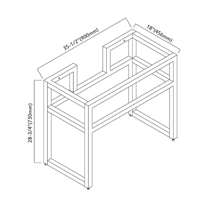Stafford 36" Single Bathroom Sink