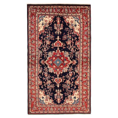 Anadol Navy Rug 4'1" x 7'1" - 4'1 x 7'1