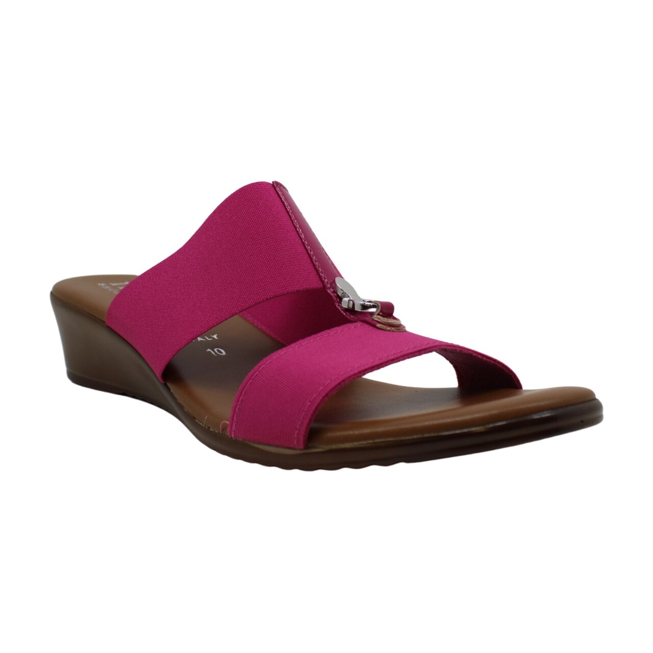 Italian Shoemakers Womens 5871S8 Fabric Open Toe Casual Strappy Sandals