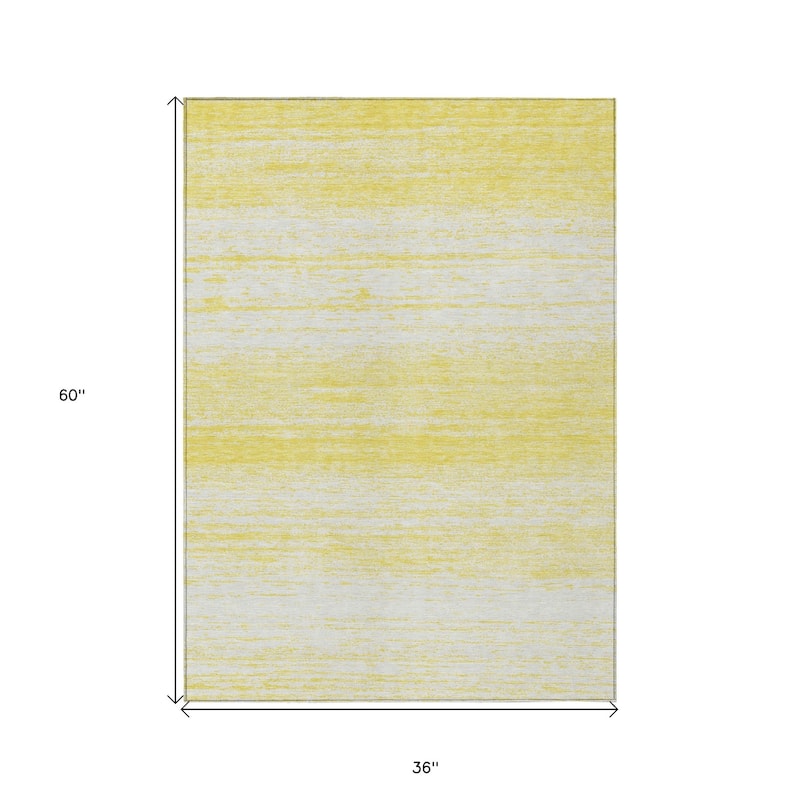 HomeRoots Striped Transitional Rectangle Outdoor Rug