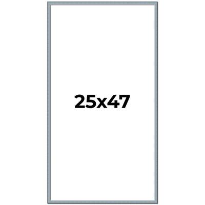 25x47 Frame Rustic Sky Blue Solid Wood Picture Frame | 0.75 Inch