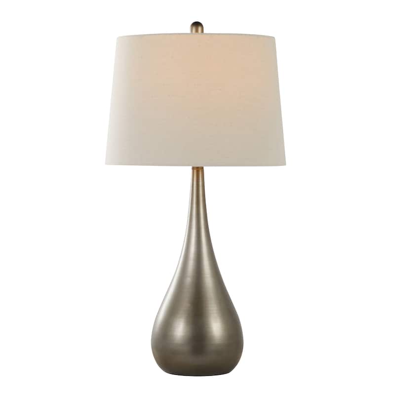 Silver Orchid Stone 29" Table Lamp with Empire Shade (Set of 2)