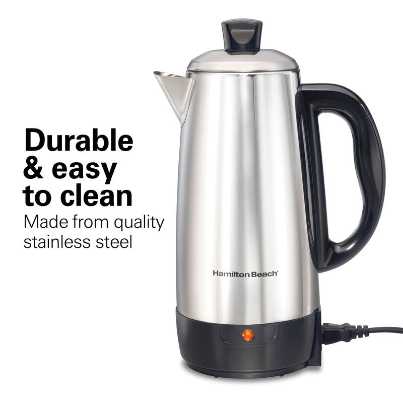 Hamilton Beach Stainless Steel 12 Cup Percolator Bed Bath & Beyond