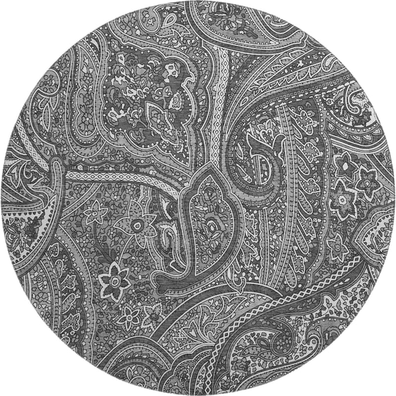 Premium Washable Super Soft Traditional Paisley Mayfield Rug