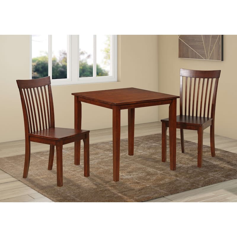 Dining Room Side Chairs, Set of 2, Cappuccino
