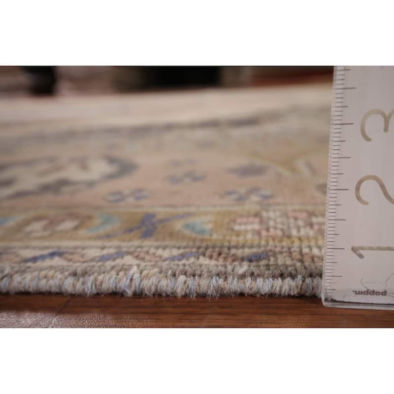 Tabriz Persian Vintage Area Rug Hand-Knotted Wool Carpet - 9'7" x 12'3"