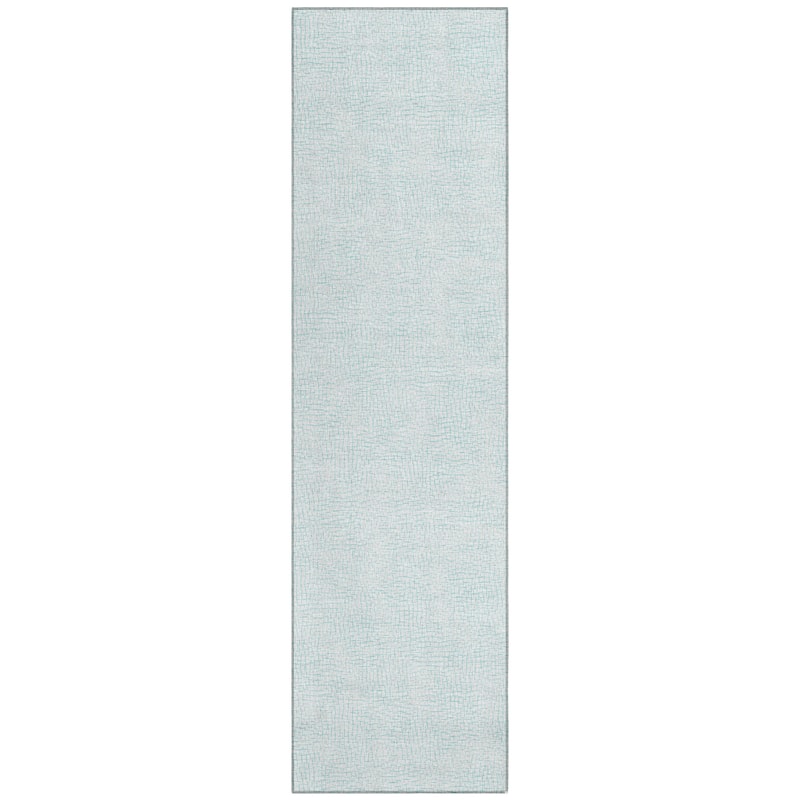 Machine Washable Indoor/ Outdoor Solid Causal Chantille Rug