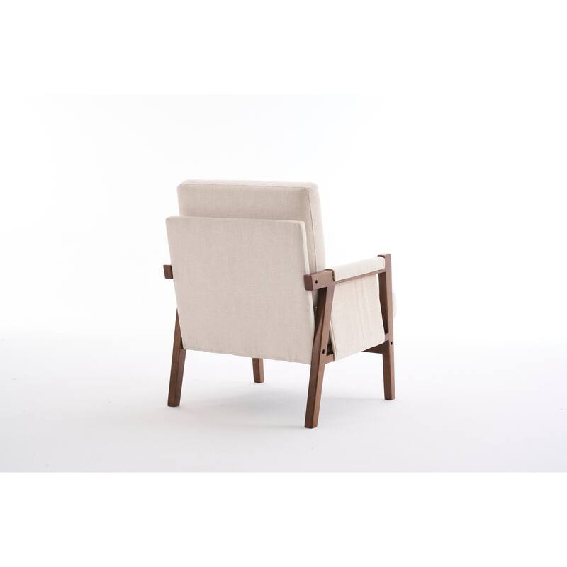 Mid-Century Modern Accent Chairs ,Modern Accent Chair,Chair with Soft Waist Cushion,Ergonomic Lounge Chairs