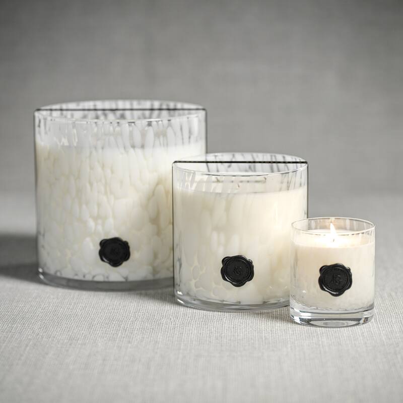 AG Opal Glass 5-Wick Candle Jar, Gardenia