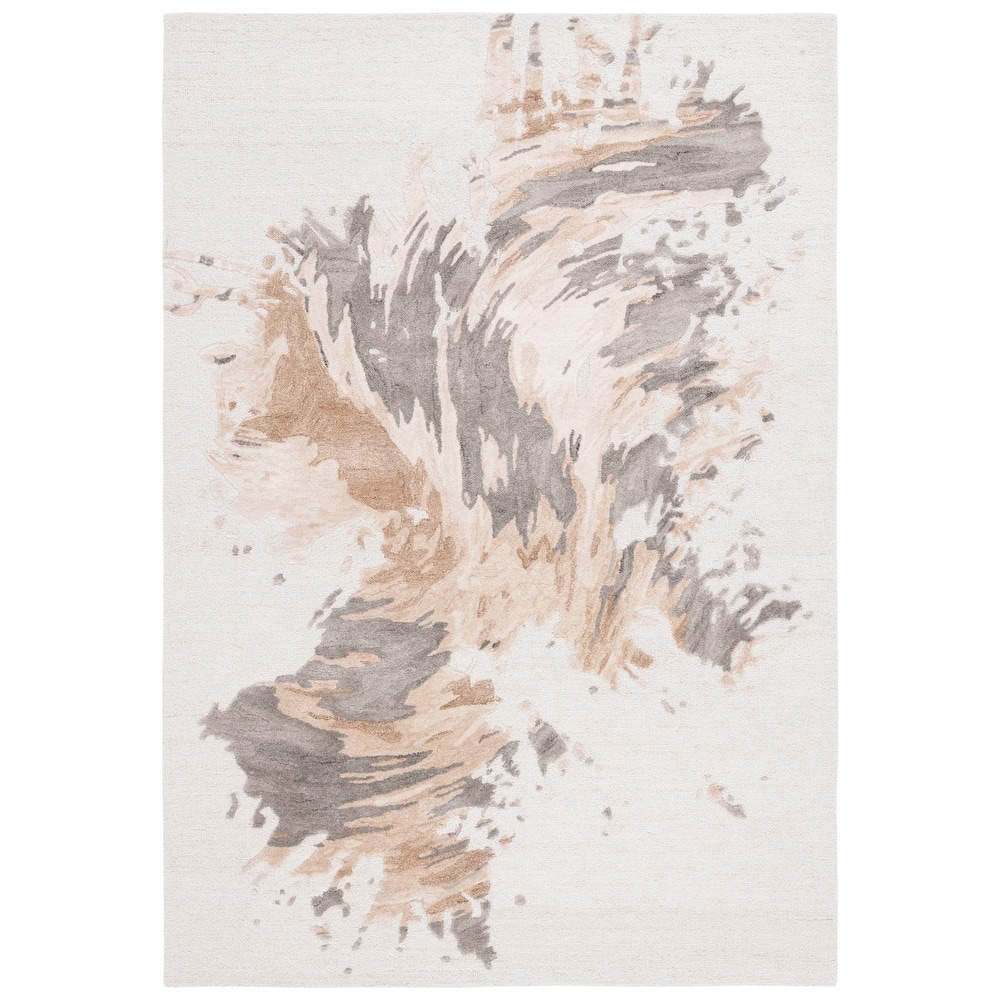 SAFAVIEH Handmade Fifth Avenue Anneros Mid-Century Modern Wool Rug