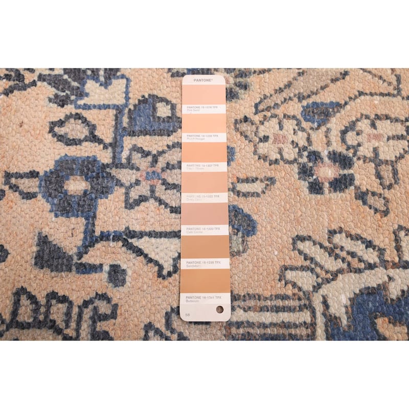 ECARPETGALLERY Hand-knotted Antalya Vintage Copper Wool Rug - 7'0 x 9'10