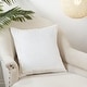 preview thumbnail 3 of 6, Ruffled Linen Throw Pillow