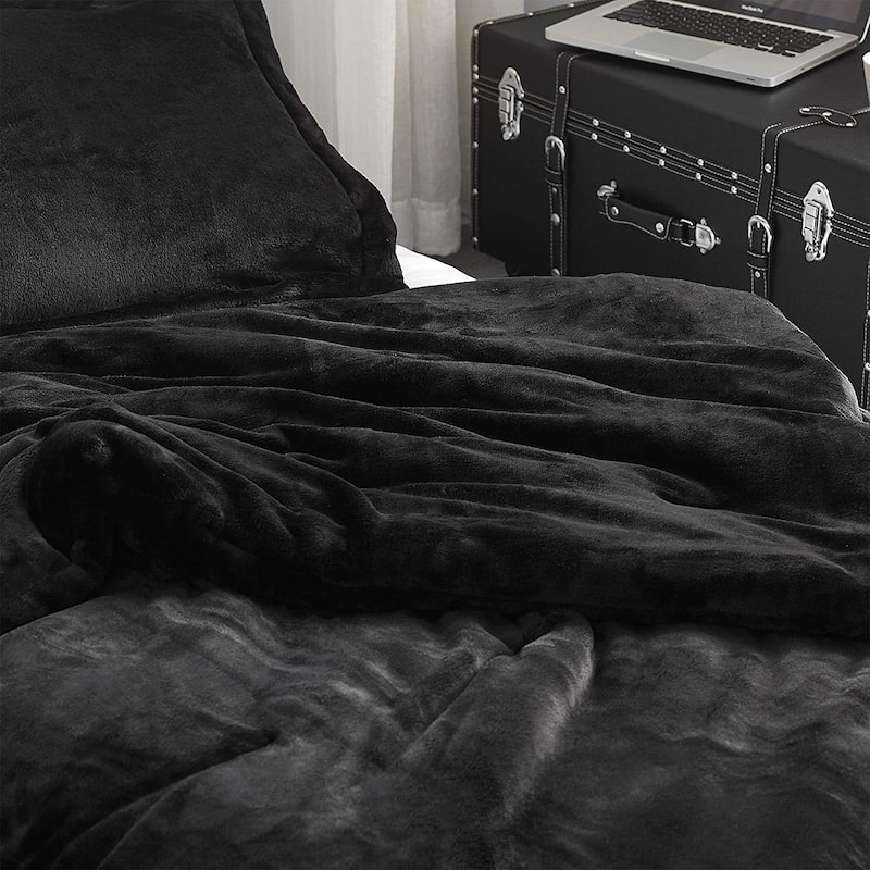 Me Sooo Comfy - Coma Inducer® Oversized Comforter Set - Black