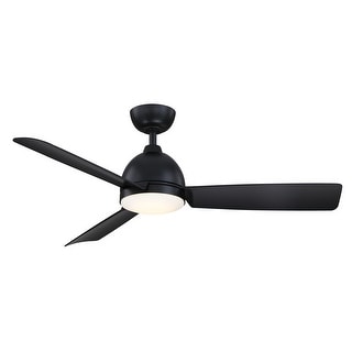 Fanimation Starboard L 52 inch Indoor/Outdoor Marine Grade Ceiling fan with LED CCT Select Light Kit and Remote