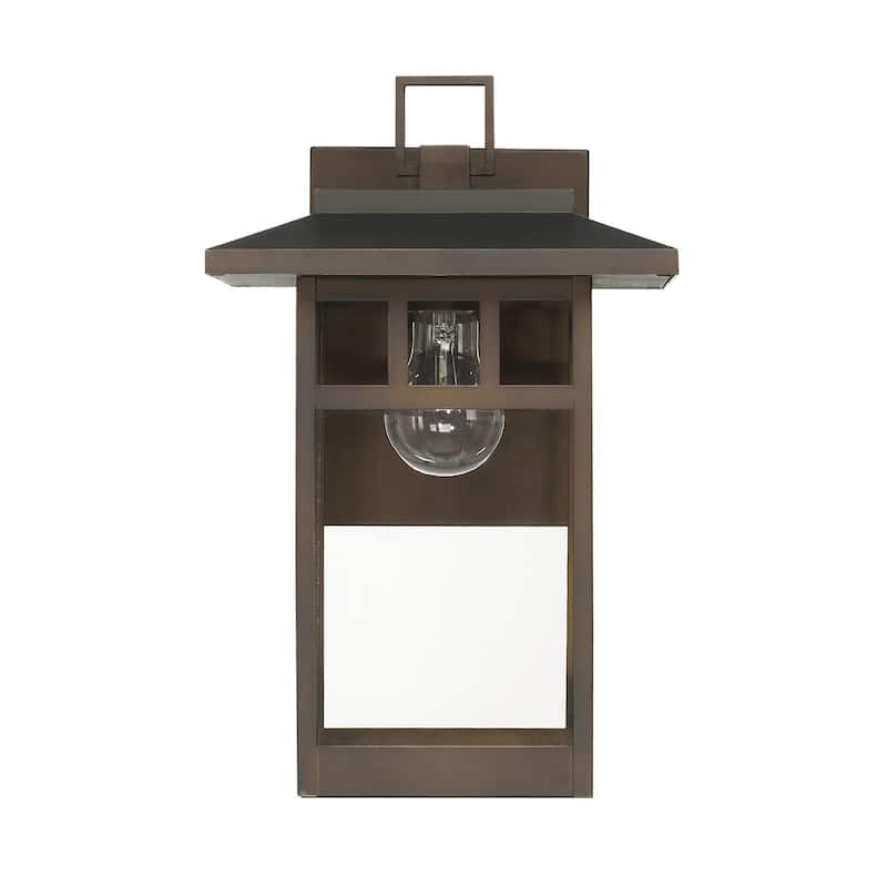 Hunter Yancy House Outdoor Wall Light - Front Porch, Patio, Garage - Mission, Transitional - Resists Corrosion!