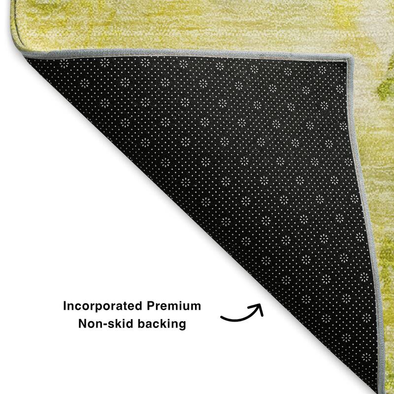 Premium Washable Super Soft Contemporary Splash Mayfield Rug
