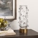 preview thumbnail 4 of 2, Uttermost 18182 Aura 15" Tall Glass and Iron Vase