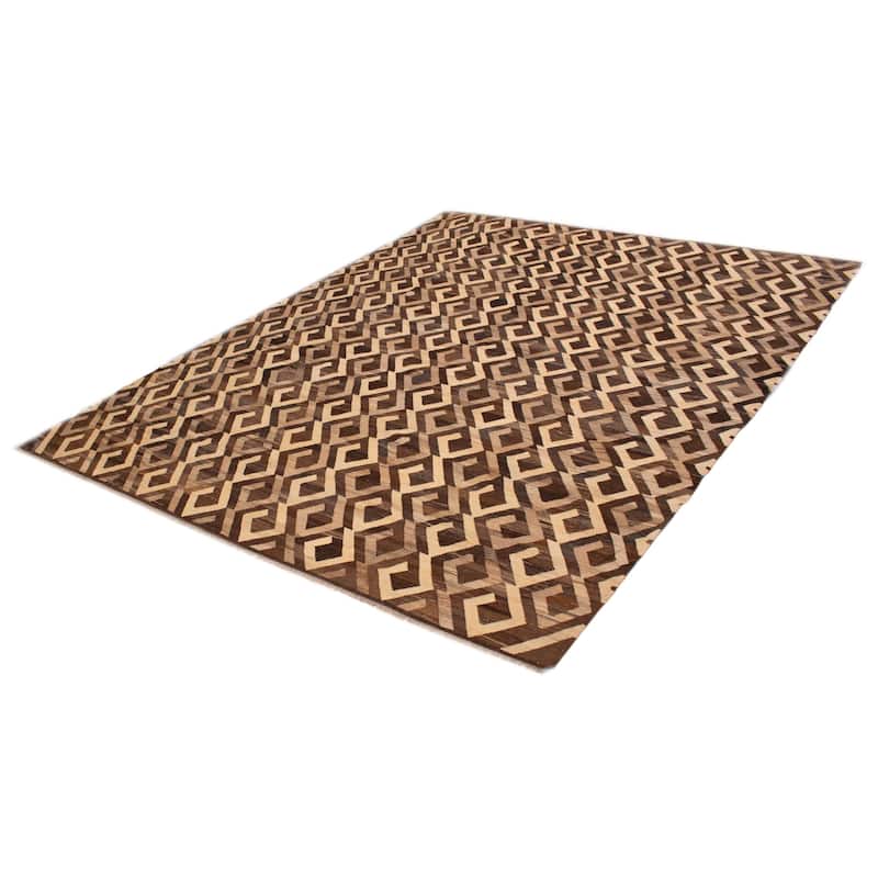 Sivas Brown Kilim 10'4" x 13'5" - 10'4 x 13'5