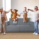 preview thumbnail 10 of 28, 10-Piece Modular Convertible Kids Play Couch Sofa Set with Removable Velvet Covers