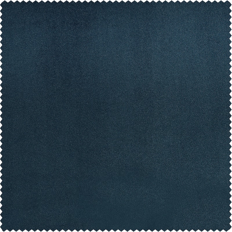 Exclusive Fabrics Extra Wide Heritage Plush Velvet Room Darkening Curtain (1 Panel)