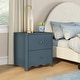 preview thumbnail 26 of 48, Max and Lily Sutton 2 Drawer Nightstand Misty Blue