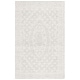 preview thumbnail 14 of 14, SAFAVIEH Handmade Ebony Shulamith Modern Wool Rug 5' x 8' - Ivory/Light Blue - Rectangle
