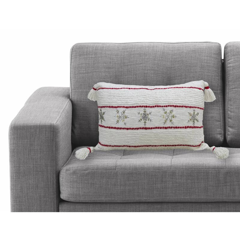 Vibhsa 14"x 24" Christmas Pillow for Holidays