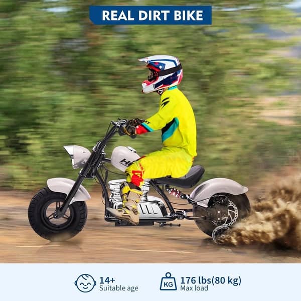 Race Electric Bike Track Electric Dirt Bike For Kids Aged 3-6, 150W