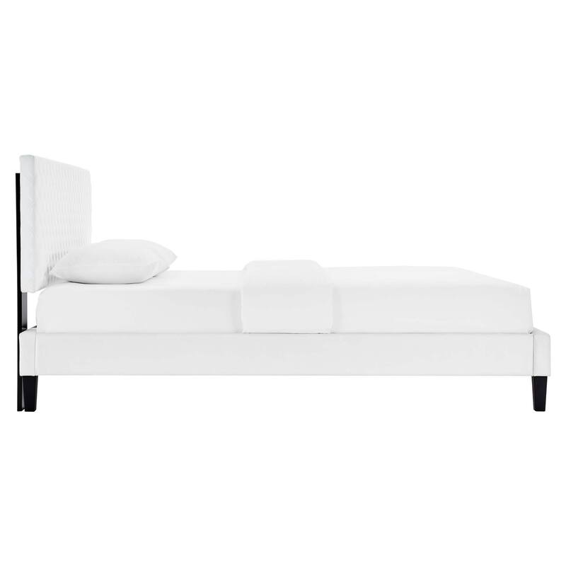 Garcelle Performance Velvet King Platform Bed
