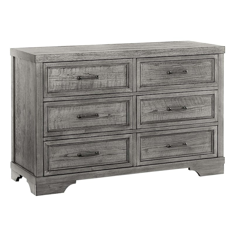 Foundry 6-Drawer Wood Dresser
