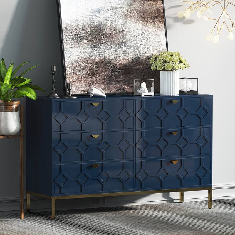 6 drawers cabinet
